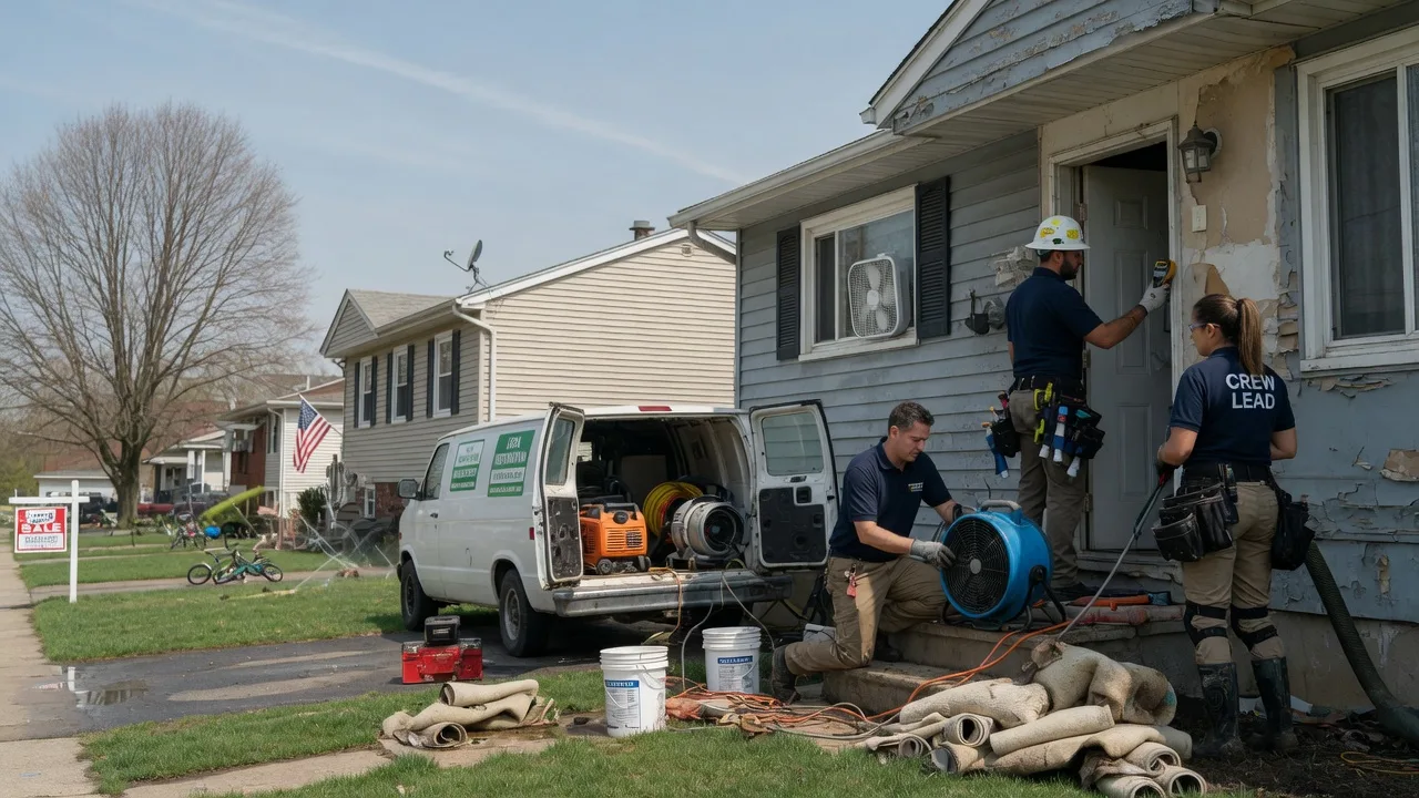 Flood Cleanup in Okay, OK near me
