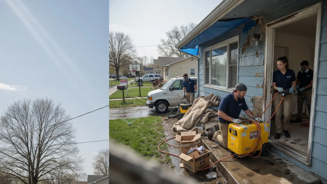 Basement Flood Cleanup in Okay, OK near me